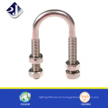 shipping from China carbon steel zinc plated U head bolt